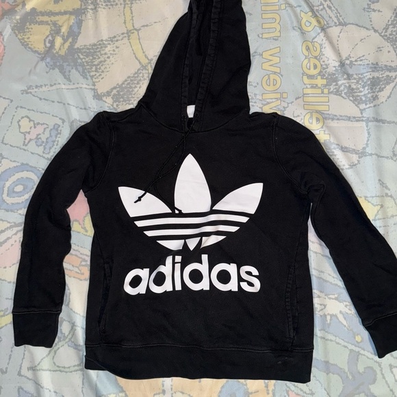 Adidas Black Hoodie - Picture 1 of 3